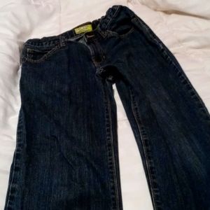 Old.Navy Jeans Adjustable at Waist. Dark Blue.